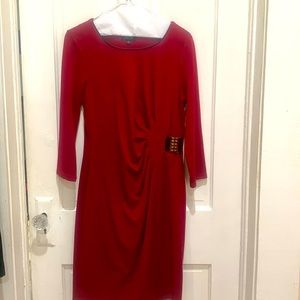 Burgundy Women’s Dress